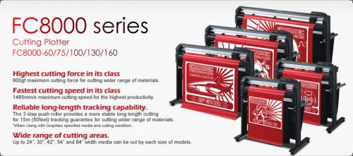 Máy cắt Decal Graphtec FC8000 (Nhật Bản)