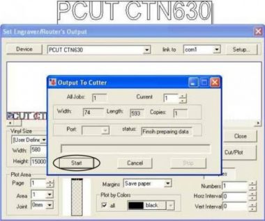 Hướng dẫn cắt Decal máy Trung Quốc