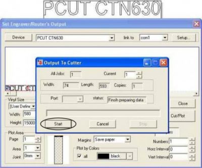 Hướng dẫn cắt Decal máy Trung Quốc