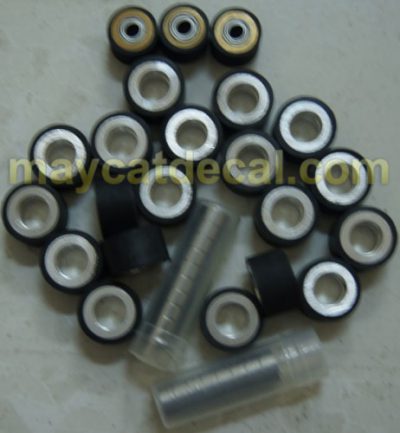 Bánh tì vật liệu máy cắt chữ decal Trung Quốc