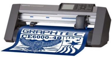 Máy cắt bế tem nhãn decal Graphtec CE6000-40 cho dịch vụ in nhanh
