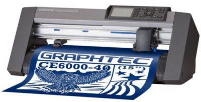 Máy cắt bế tem nhãn decal Graphtec CE6000-40 cho dịch vụ in nhanh