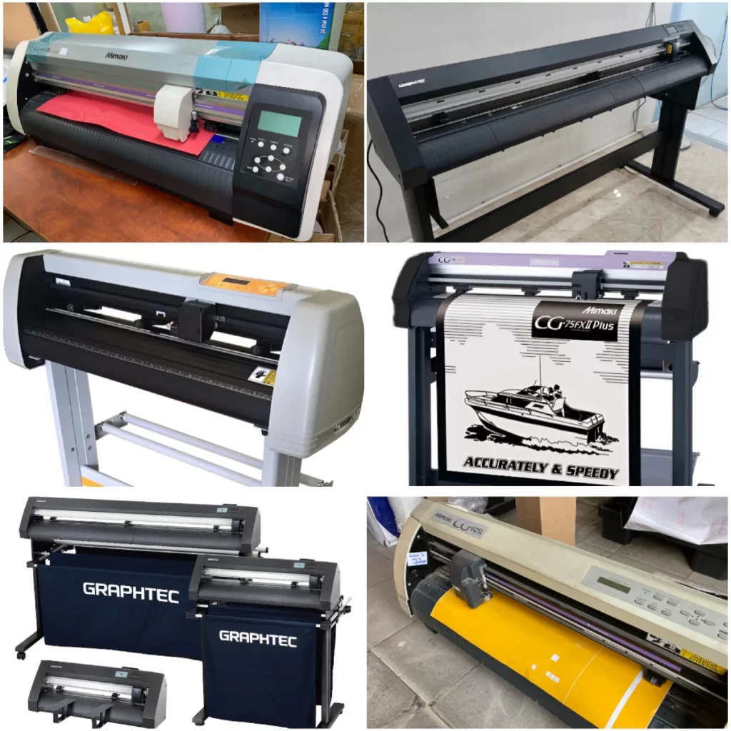 Thu Mua Máy Cắt Decal Cũ Giá Cao – Mimaki, Graphtec, Máy Trung Quốc